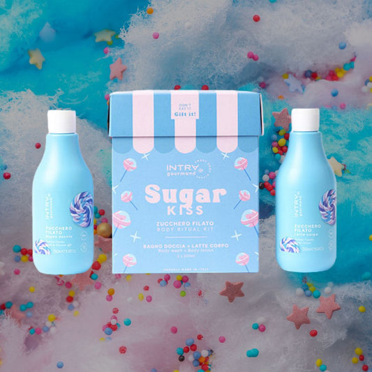 INTRA GOURMAND ZUCCHERO FILATO | Ritual Body Kit - BagnoDoccia 250ml + LatteCorpo 250ml