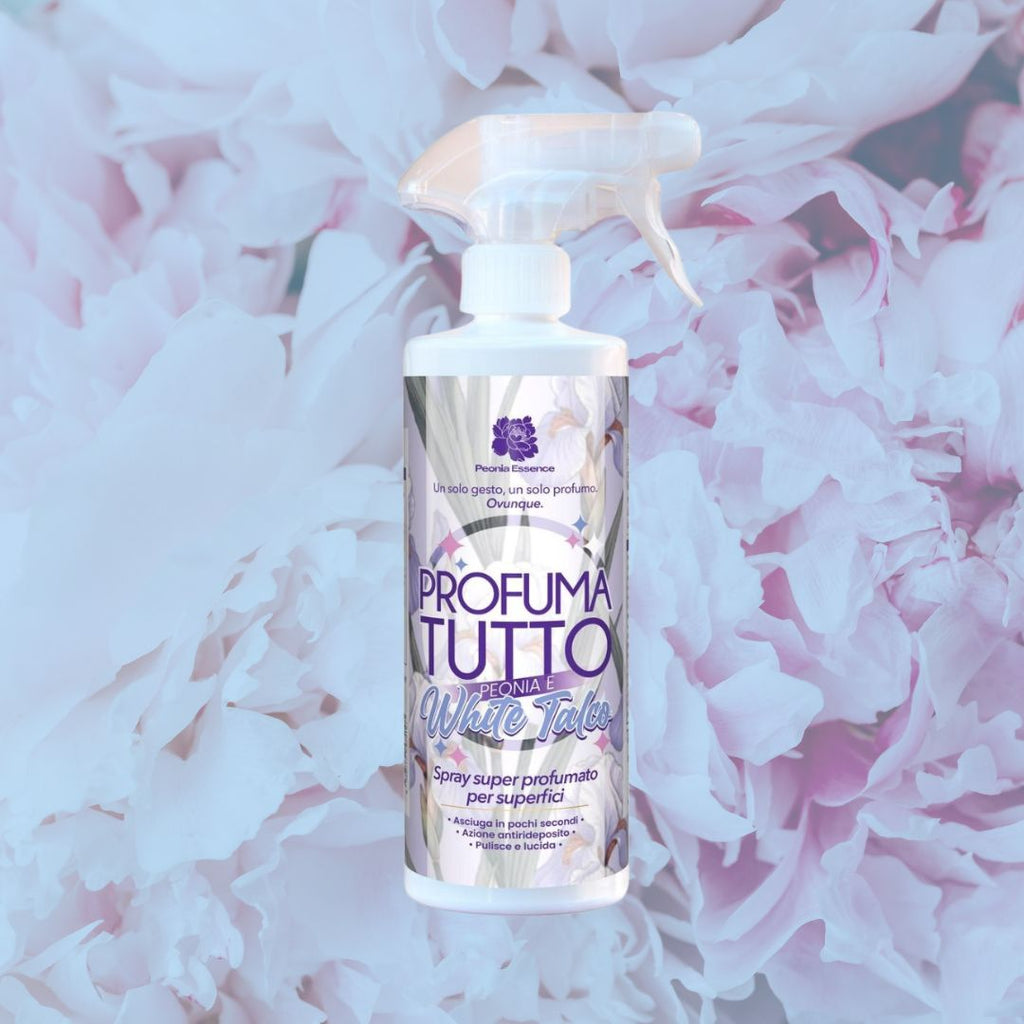 PEONIA ESSENCE PROFUMATUTTO – Peonia e White Talco 480ml