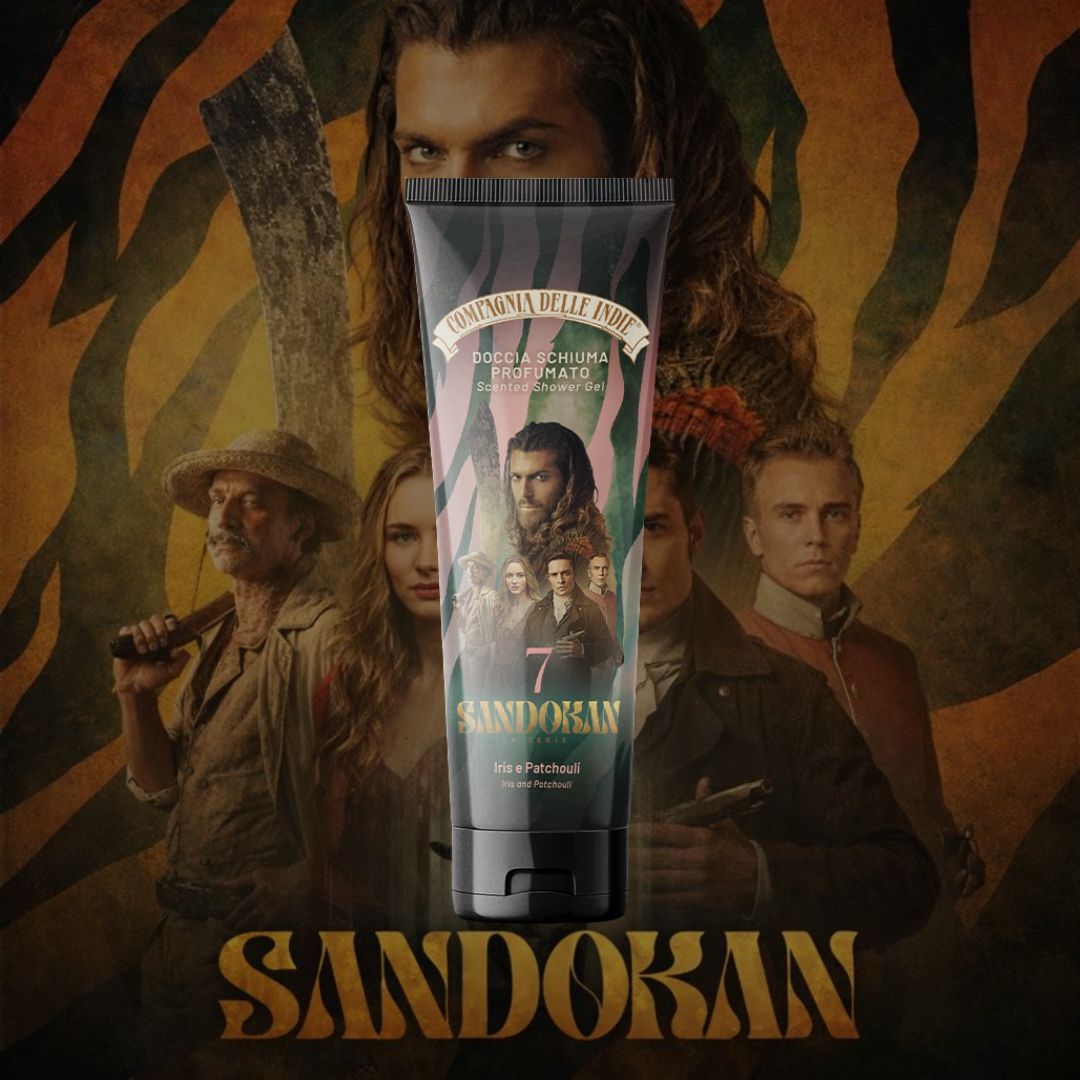 COMPAGNIA DELLE INDIE SANDOKAN | Doccia Schiuma 7 - Iris e Patchouli 250ml