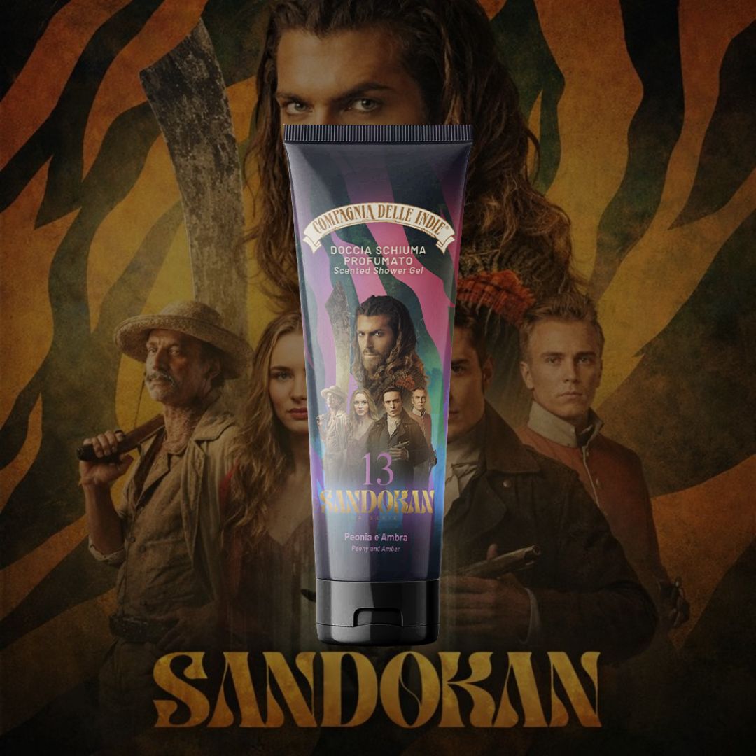 COMPAGNIA DELLE INDIE SANDOKAN | Doccia Schiuma 13 - Peonia e Ambra 250ml