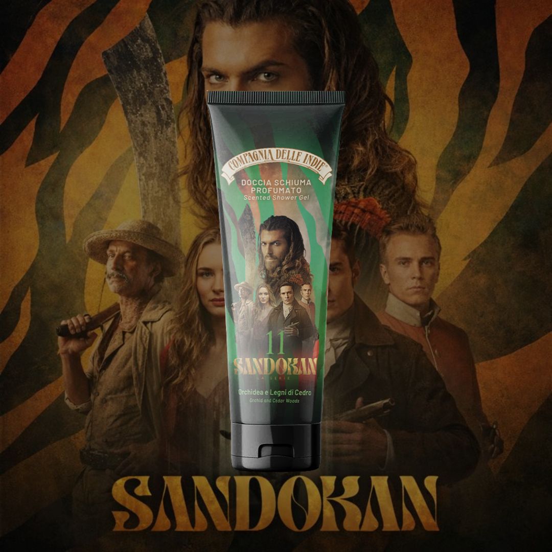 COMPAGNIA DELLE INDIE SANDOKAN | Doccia Schiuma 11 - Orchidea e Legni di Cedro 250ml