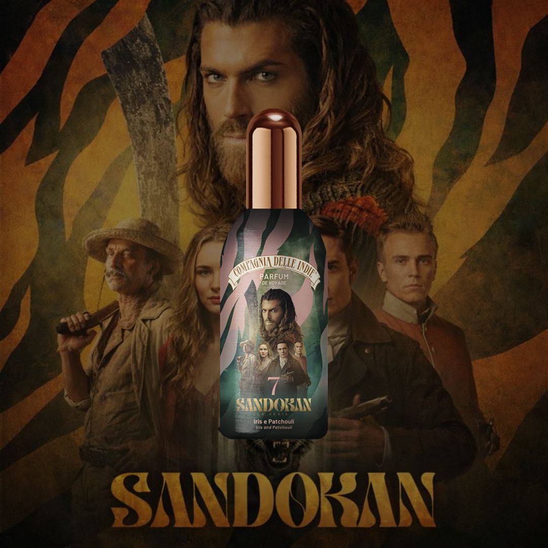 COMPAGNIA DELLE INDIE SANDOKAN | Parfum de Voyage 7 - Iris e Patchouli 100ml