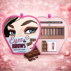 MISSLYN Eyes & Brows Chocolate Set – Kit Trucco Occhi e Sopracciglia