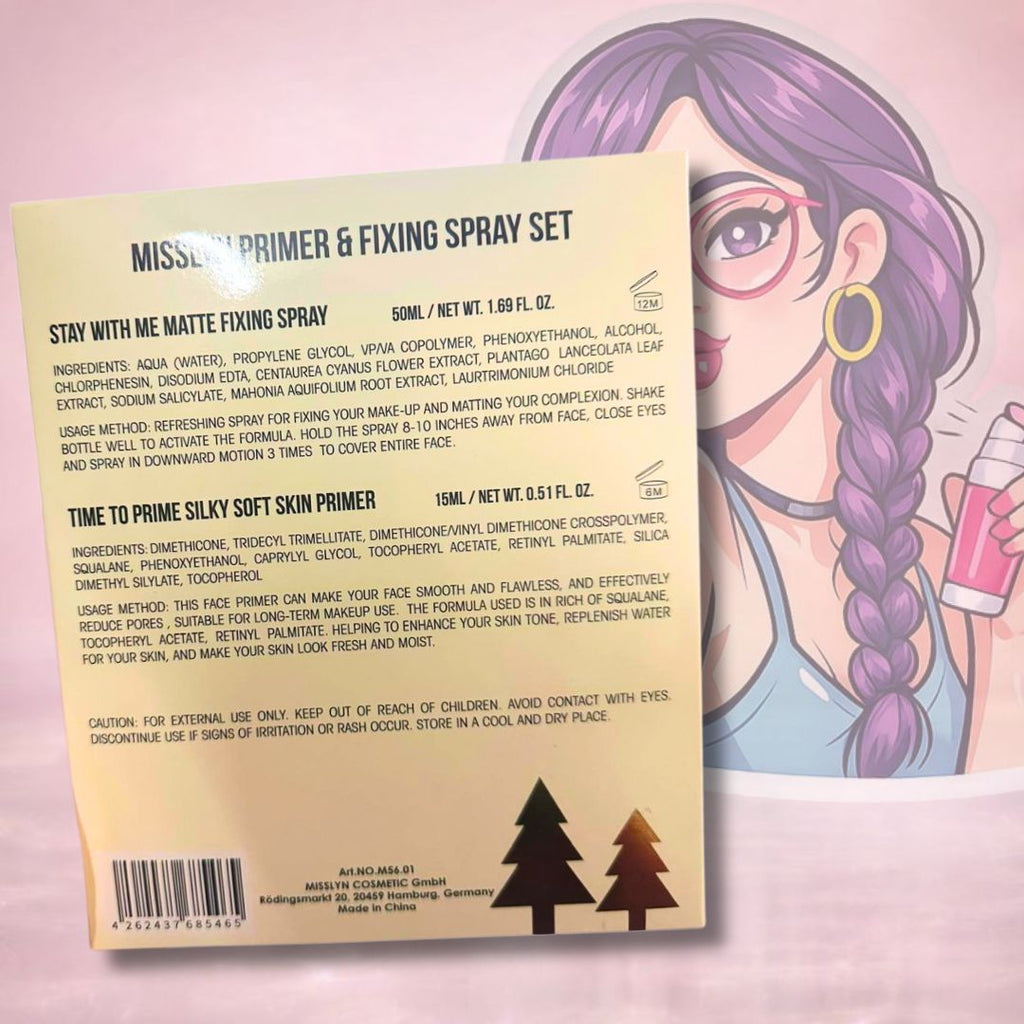 MISSLYN BESE TRUCCO | Set Primer Viso + Spray Fissante Trucco