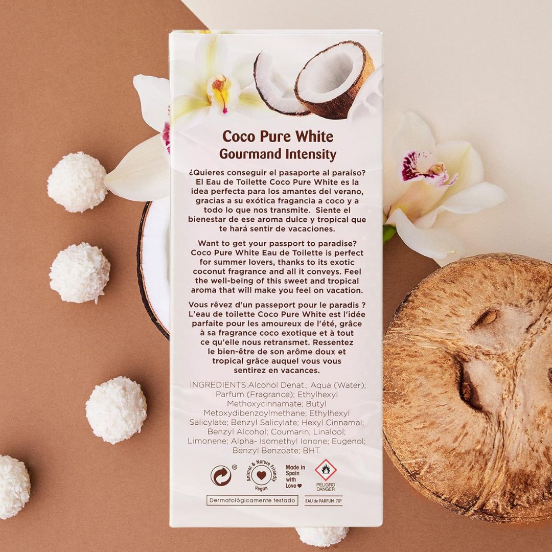 TULIPÁN NEGRO Coco Pure White – Eau de Toilette (Cocco) 50ml