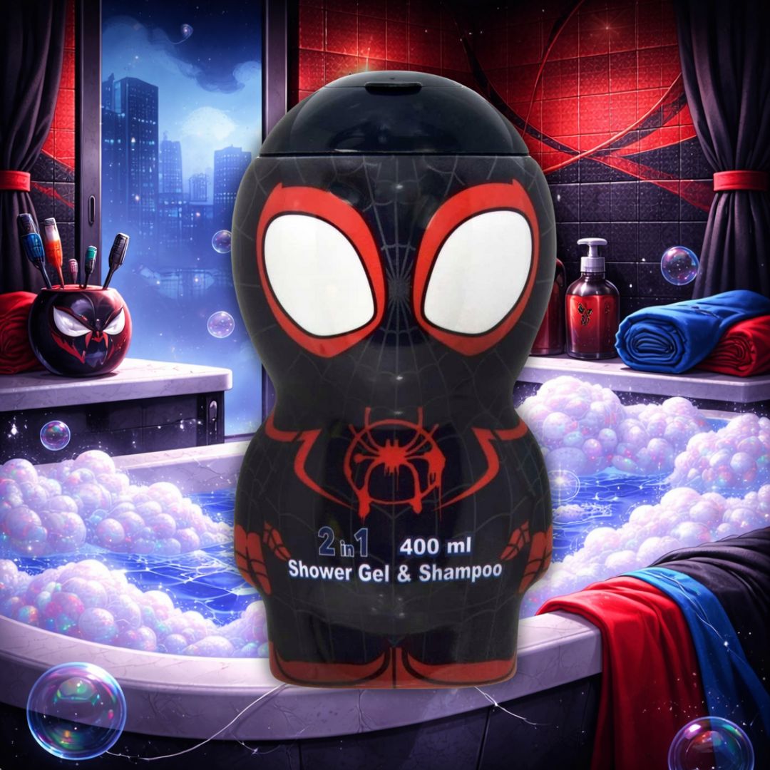 MILES MORALES – 2in1 Gel Doccia & Shampoo 2D 400ml