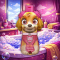 PAW PATROL SKYE – 2in1 Gel Doccia & Shampoo 2D 400ml - Liquidò