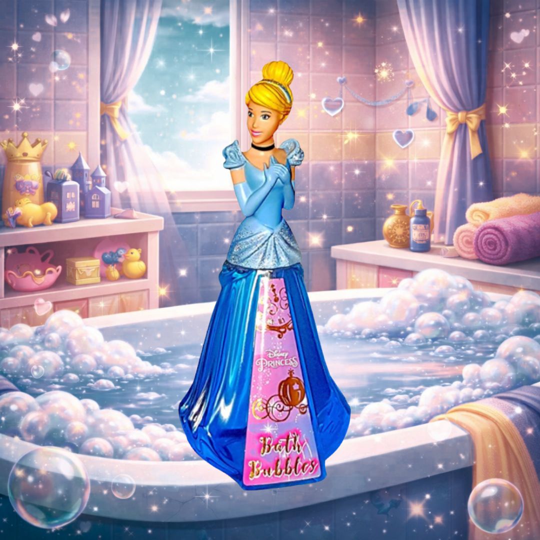 DISNEY PRINCESS CENERENTOLA - Bagnoschiuma 3D 350ml