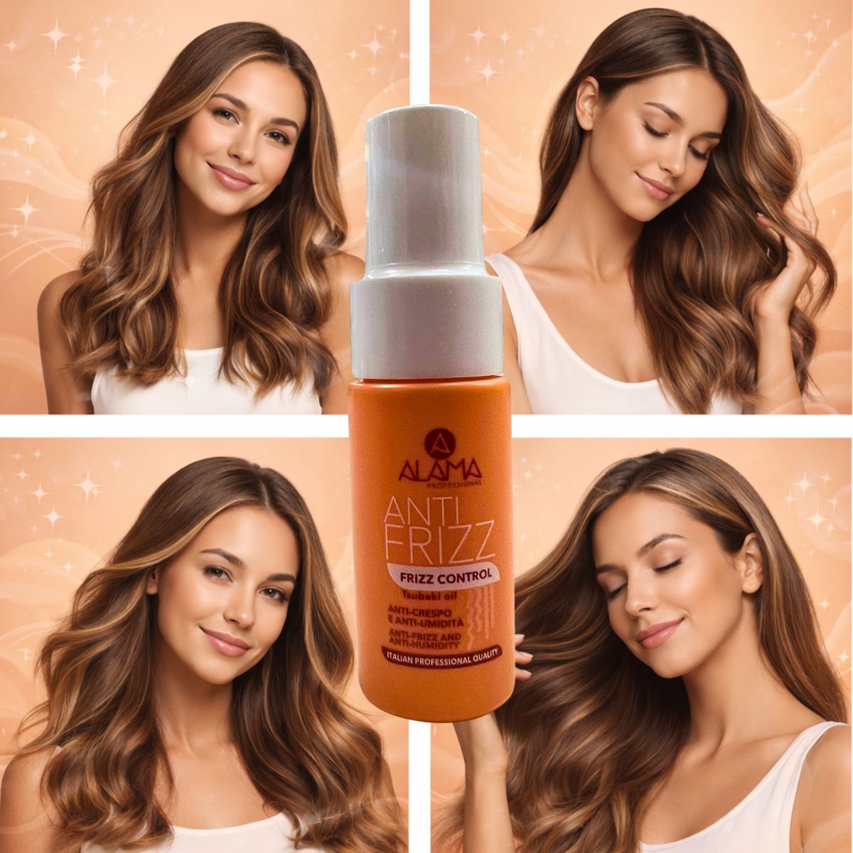 ALAMA Spray Anti-Crespo e Anti-Umidità 30ml - ANTI FRIZZ