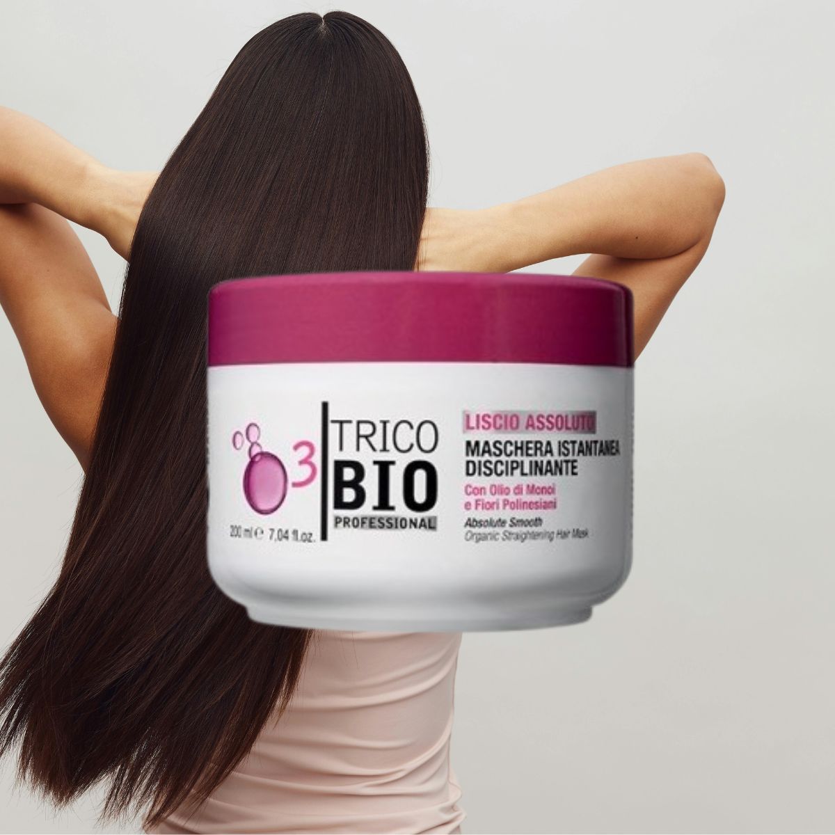 ATHENA’S L’ERBORISTICA TRICO BIO Liscio Assoluto - Maschera Istantanea Disciplinante 200ml