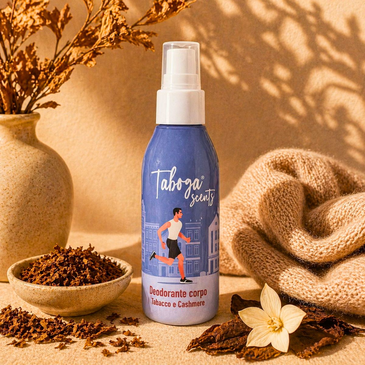 TABOGA SCENTS DEODORANTE CORPO – Tabacco e Cashmere 100ml