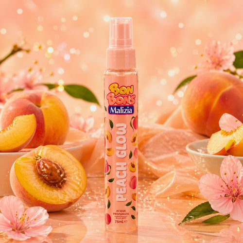 BON BONS MALIZIA PEACH GLOW - Acqua Profumata 75ml - Liquidò