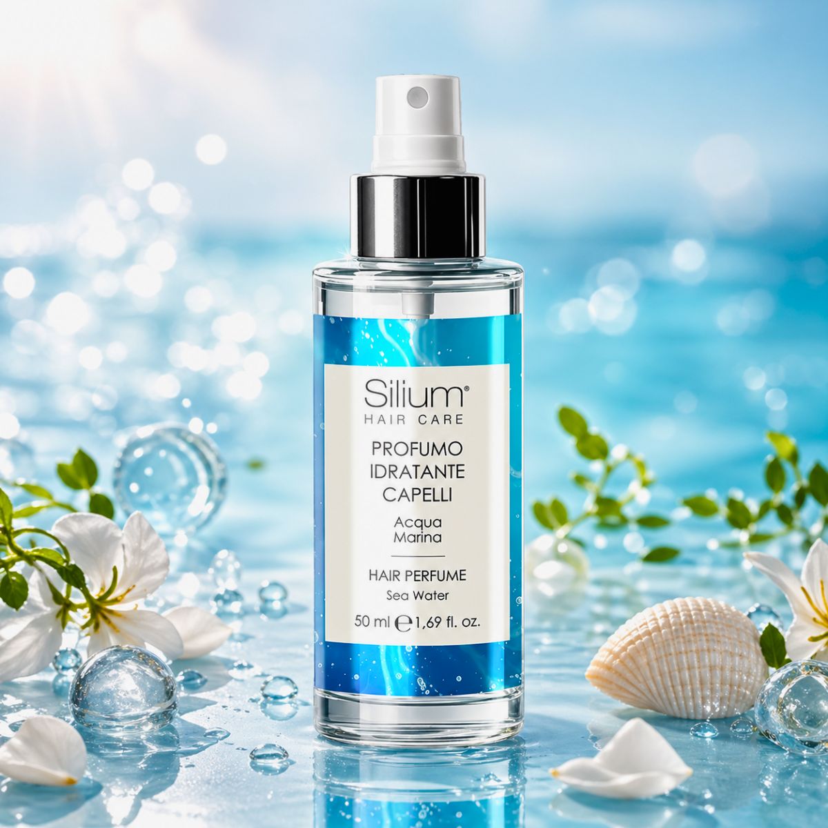 SILIUM PROFUMO IDRATANTE CAPELLI - Acqua Marina 50ml
