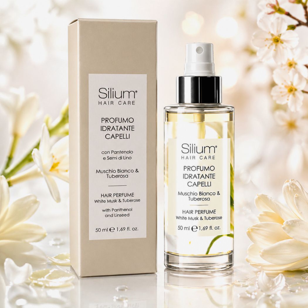 SILIUM PROFUMO IDRATANTE CAPELLI - Muschio Bianco & Tuberosa 50ml