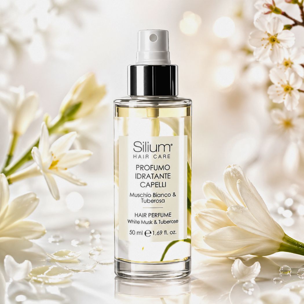 SILIUM PROFUMO IDRATANTE CAPELLI - Muschio Bianco & Tuberosa 50ml
