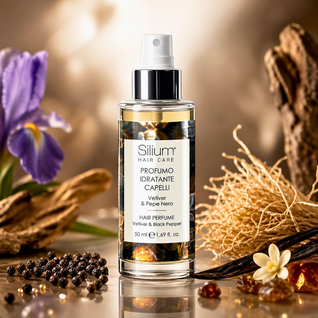 SILIUM PROFUMO IDRATANTE CAPELLI - Vetiver & Pepe Nero 50ml