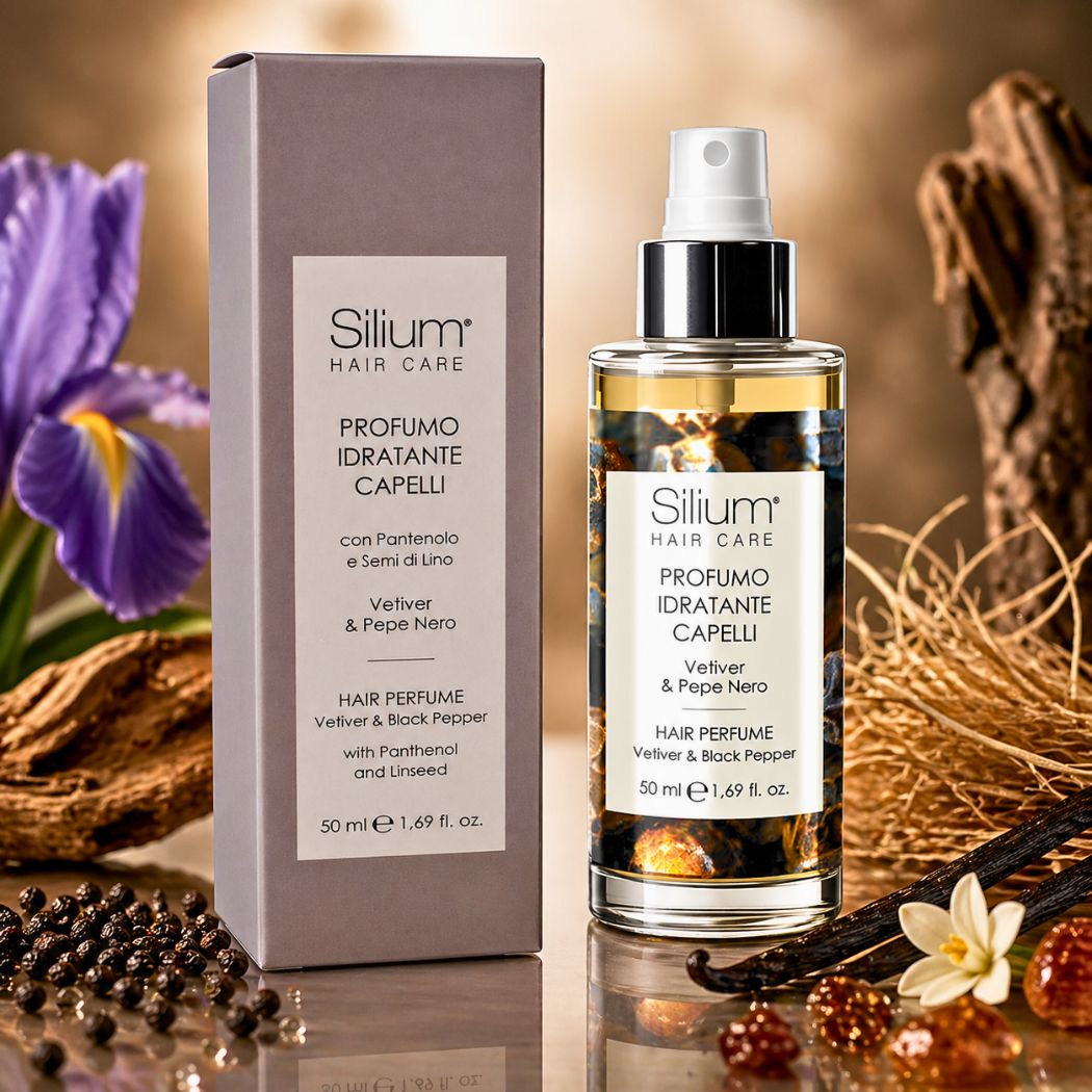 SILIUM PROFUMO IDRATANTE CAPELLI - Vetiver & Pepe Nero 50ml