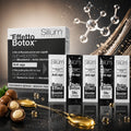 SILIUM KIT EFFETTO BOTOX OLIO + BOOSTER CON MACADAMIA E ACIDO IALURONICO – Trattamento Intensivo Capelli 4 Trattamenti