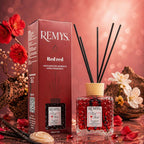 REMYS RED RED - Diffusore di Profumo per Ambiente con Bastoncini 250/500ml