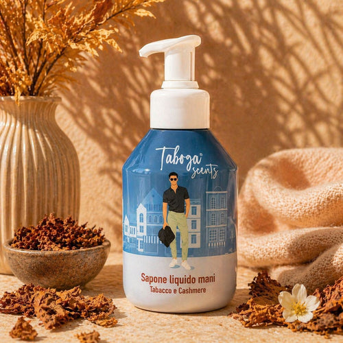 TABOGA SCENTS SAPONE LIQUIDO MANI– Tabacco e Cashmere 280ml - Liquidò