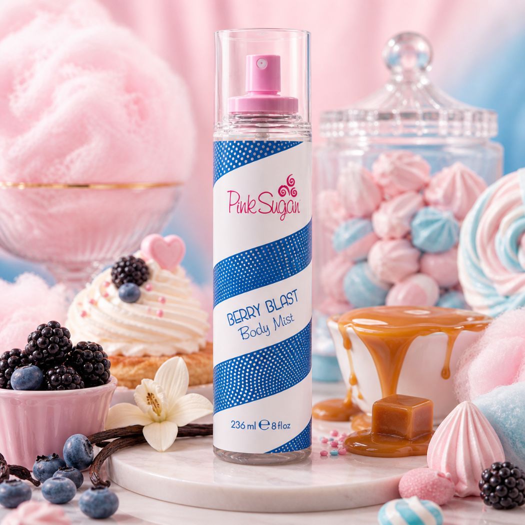 AQUOLINA PINK SUGAR BERRY BLAST - Body Mist 236ml