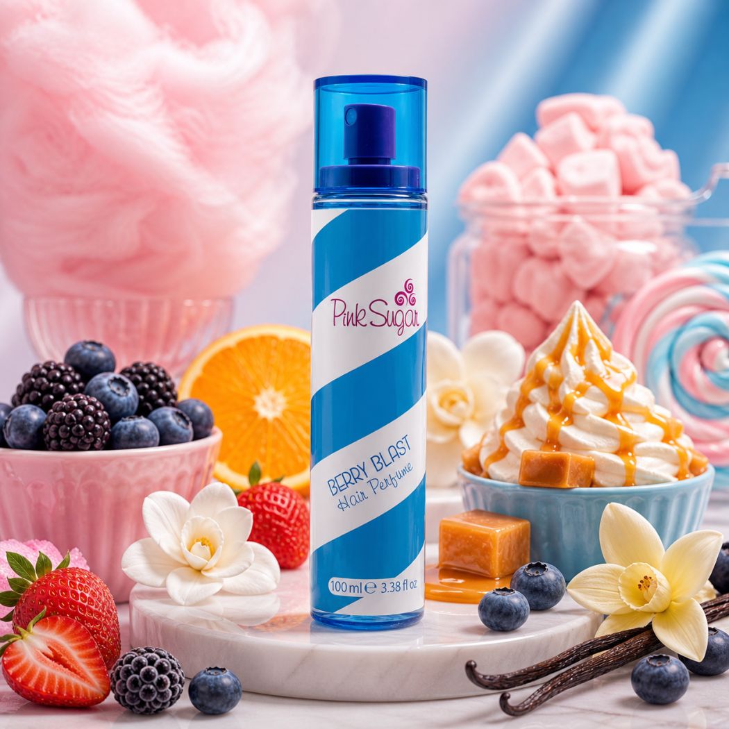 AQUOLINA PINK SUGAR BERRY BLAST - Hair Perfume 100ml