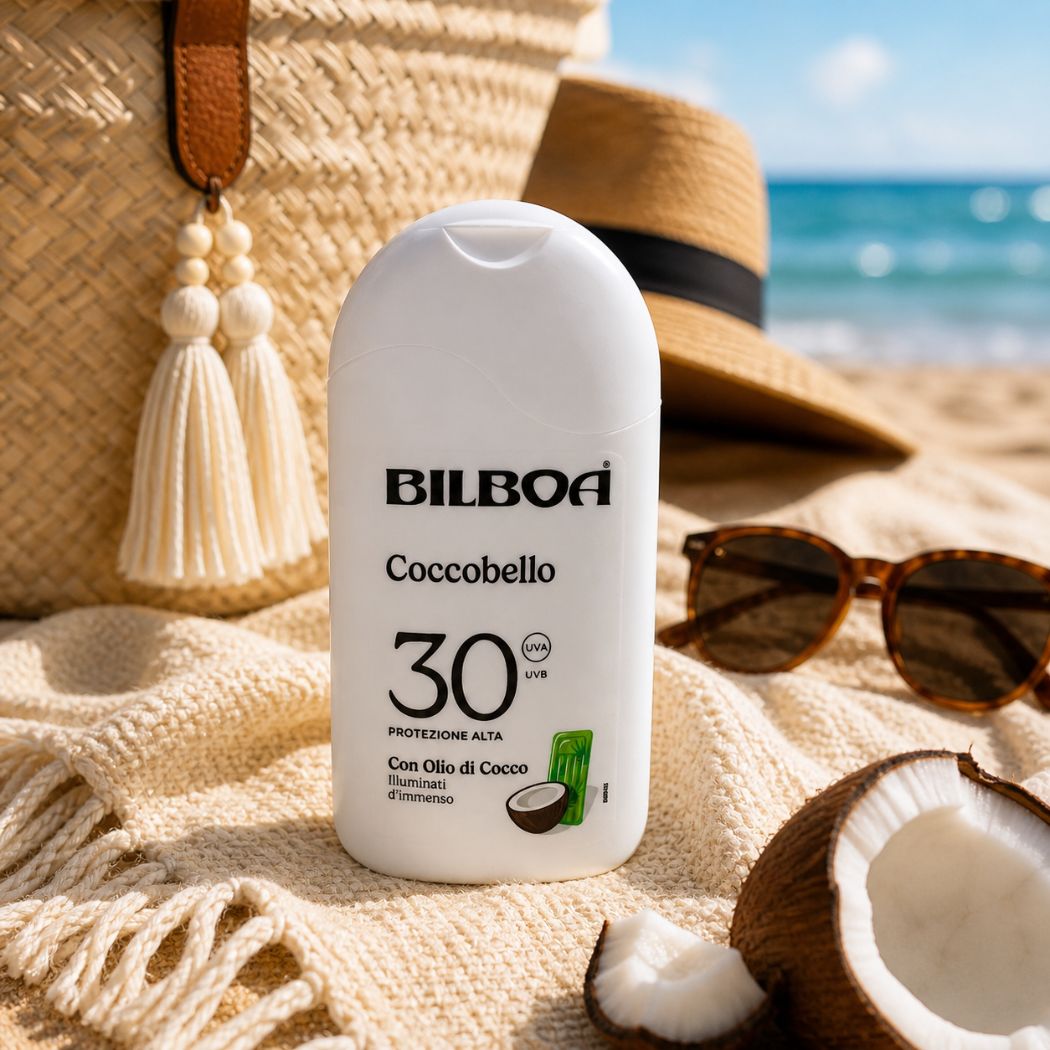 BILBOA COCCOBELLO LATTE SOLARE SPF 30 – Con Olio Di Cocco 200 ml