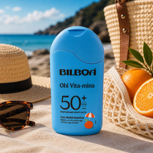 BILBOA LATTE SOLARE OHI VITA - MINA SPF 50+ - Protezione Molto Alta 200ml - Liquidò