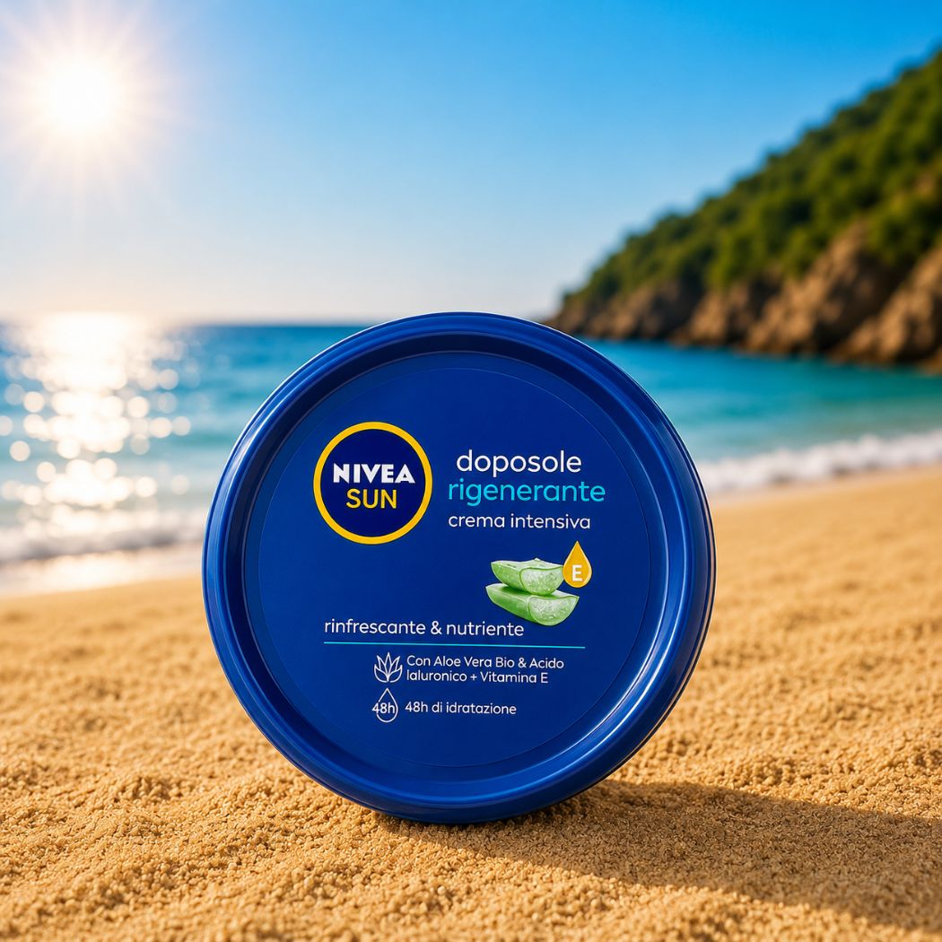 NIVEA SUN DOPOSOLE CREMA - Rigenerante Intensiva Rinfrescante & Nutriente 300ml