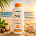 GARNIER AMBRE SOLAIRE LATTE SOLARE HYDRA 24H PROTECT SPF 20 - Con Vitamina C 175ml - Liquidò