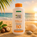GARNIER AMBRE SOLAIRE LATTE SOLARE HYDRA 24H PROTECT SPF50+ - Con Vitamina C 175ml - Liquidò