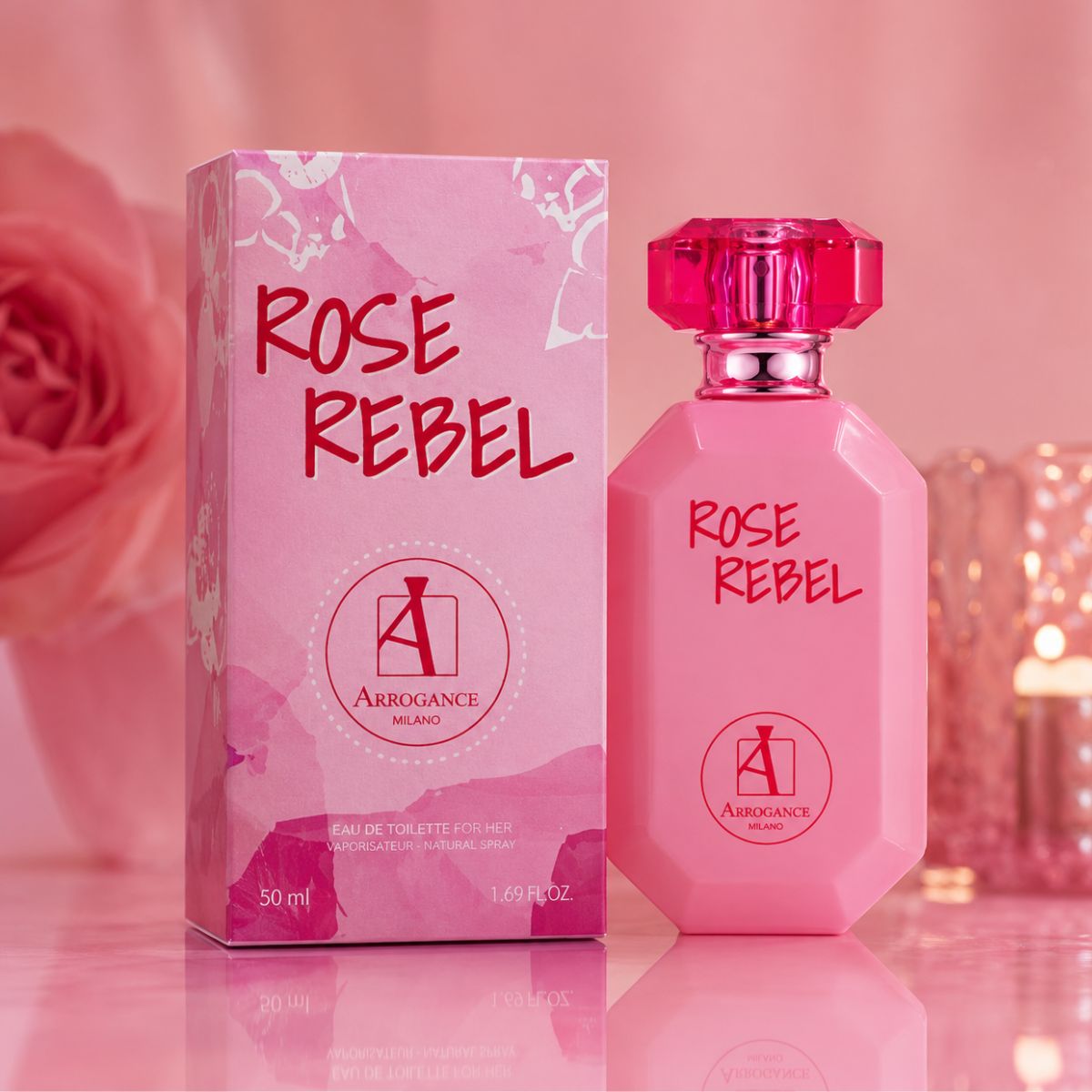 ARROGANCE ROSE REBEL – Eau de Toilette Donna 100ml - Liquidò