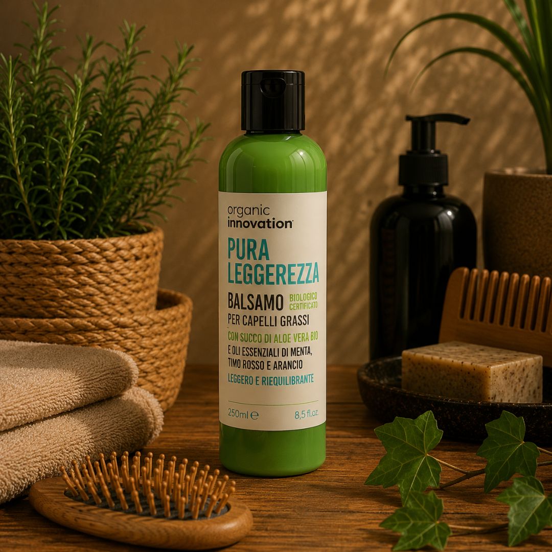 ORGANIC INNOVATION PURA LEGGEREZZA BALSAMO – Per Capelli Grassi 250ml - Liquidò