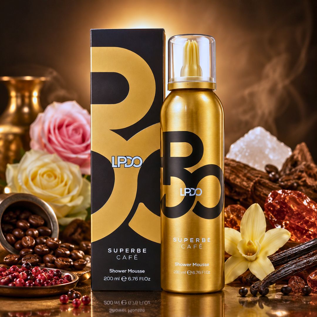 LPDO SHOWER MOUSSE SUPERBE CAFÉ – Mousse Doccia Profumata 200 ml - Liquidò