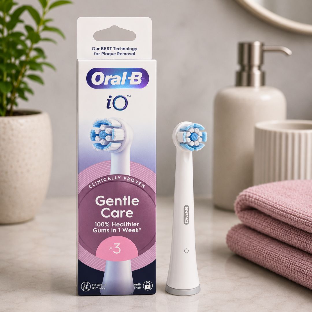 ORAL-B iO Gentle Care - Confezione Da 3 Testine