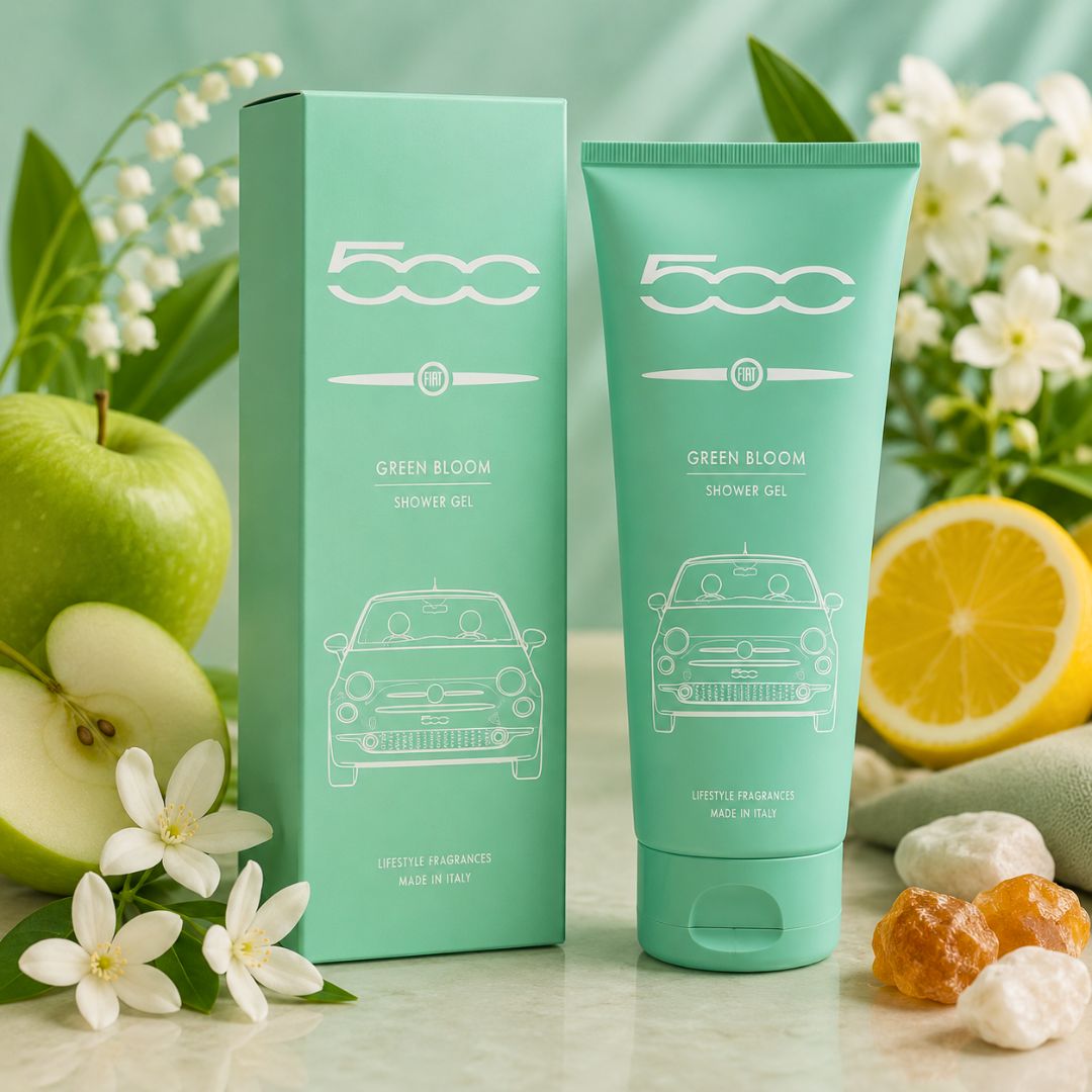 FIAT 500 GREEN BLOOM  - Shower Gel 200ml