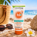 DERMOLAB ADVANCED PROTECTION CREMA SOLARE PROTEZIONE ALTA SPF50+ - Con Acido Ialuronico, Pelli Sensibili e Delicate 200ml - Liquidò