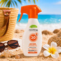 DERMOLAB TRIGGER LATTE SOLARE PROTEZIONE ALTA SPF30 - Con Acido Ialuronico, Viso E Corpo 250ml - Liquidò