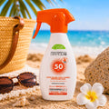 DERMOLAB TRIGGER LATTE SOLARE PROTEZIONE ALTA SPF50 - Con Acido Ialuronico, Viso E Corpo 250ml - Liquidò