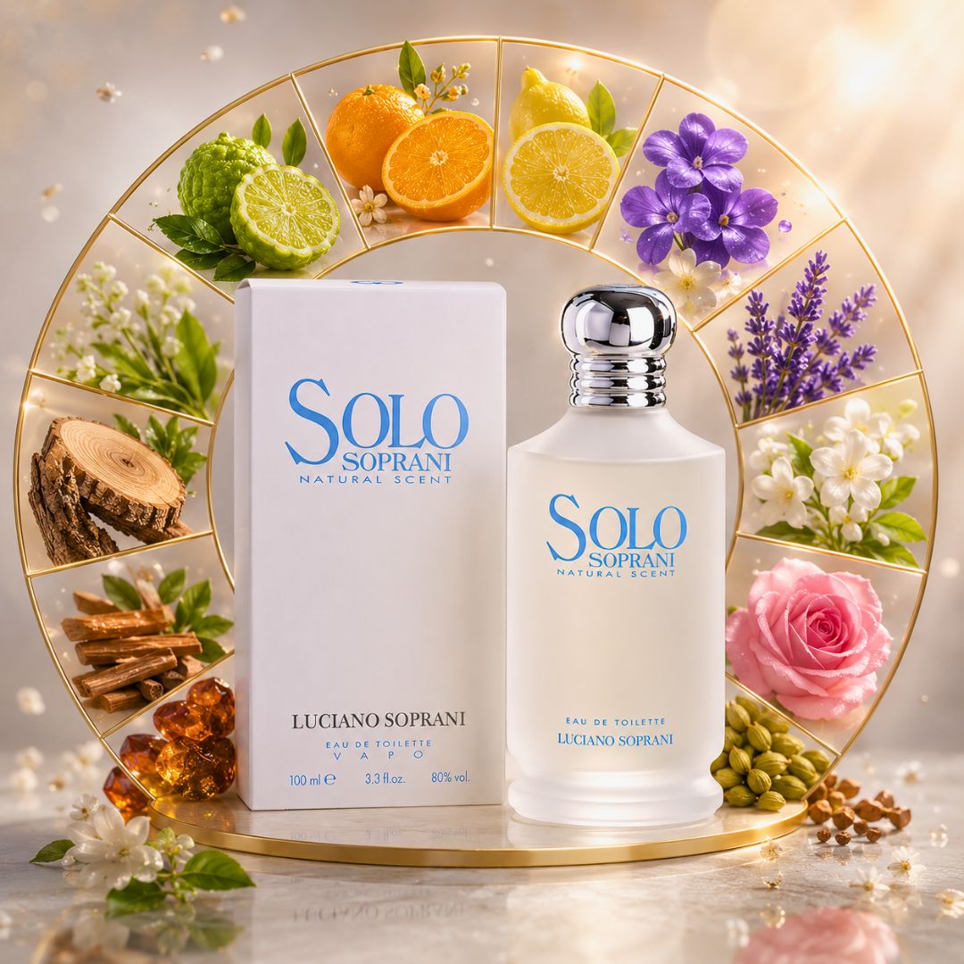 SOLO SOPRANI NATURAL SCENT - Eau De Toilette Unisex 100ml - Liquidò