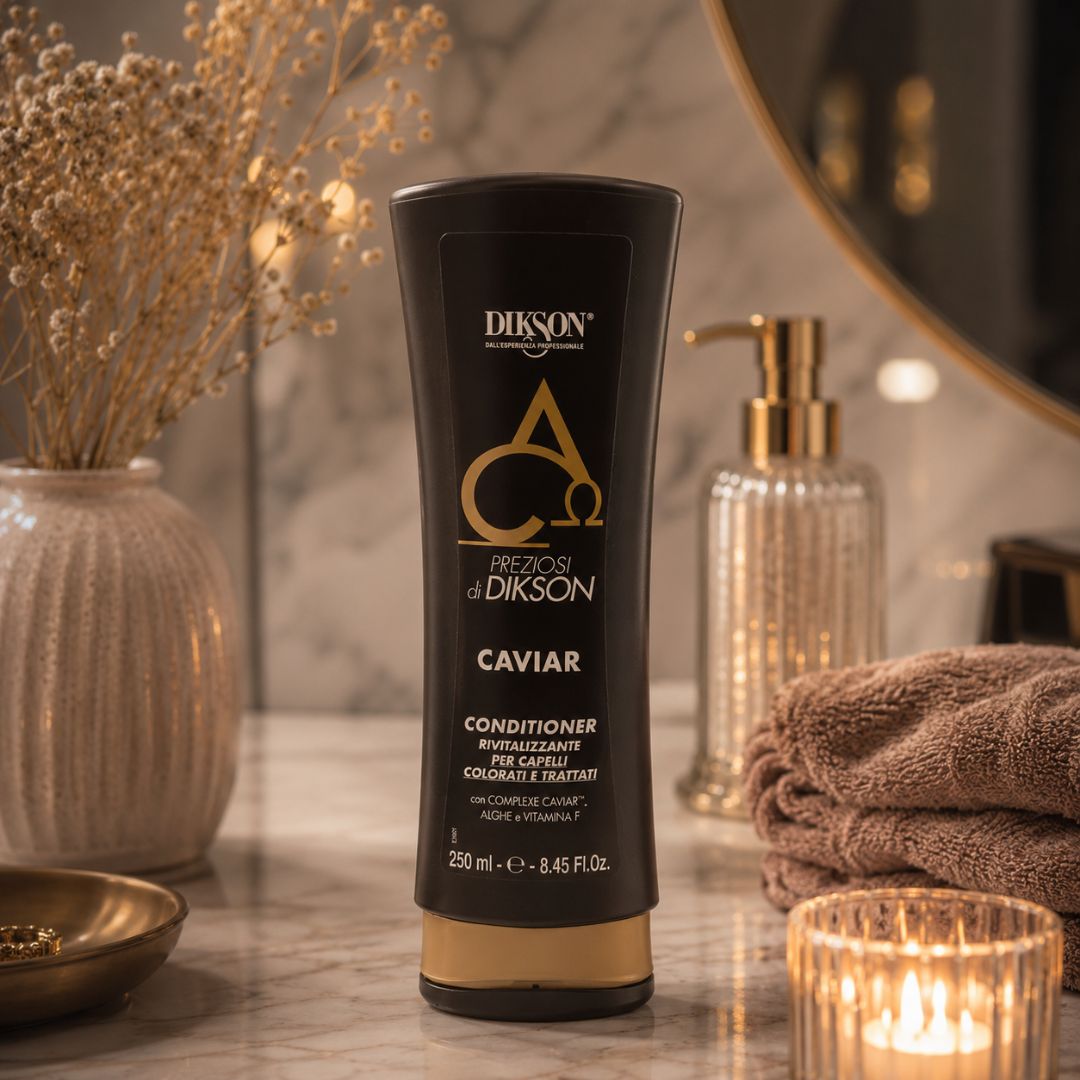 DIKSON PREZIOSI CAVIAR CONDITIONER - Balsamo Rivitalizzante Capelli Colorati e Trattati 250ml