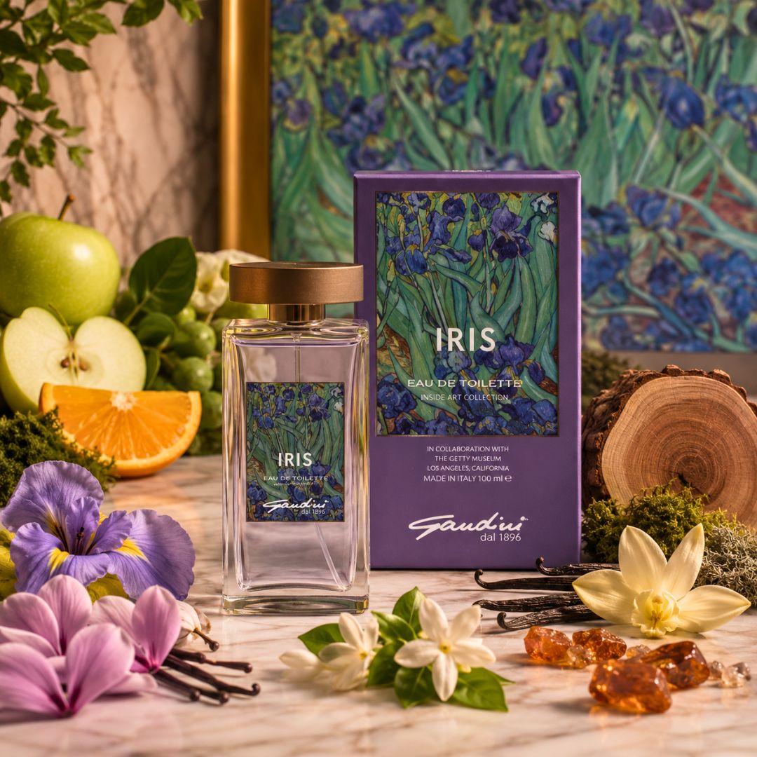 GANDINl INSIDE ART - Iris Vincent Van Gogh Eau de Toilette Unisex 100ml