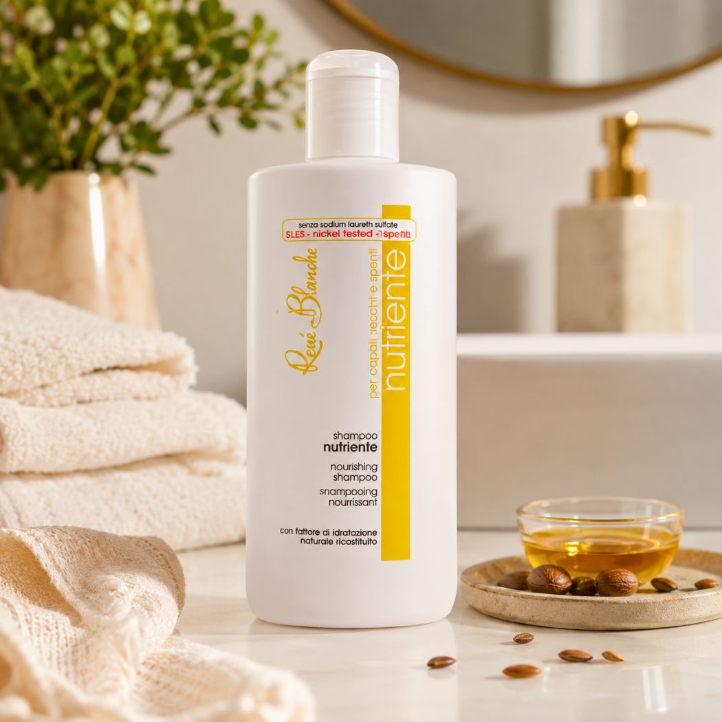 RENEE' BLANCHE SHAMPOO NUTRIENTE - Per Capelli Secchi e Spenti 200ml - Liquidò