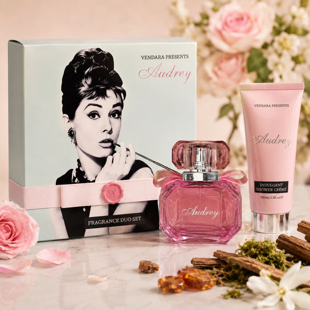 AUDREY DUO SET - Eau de Parfum 50ml + Shower Cream 100ml - Liquidò