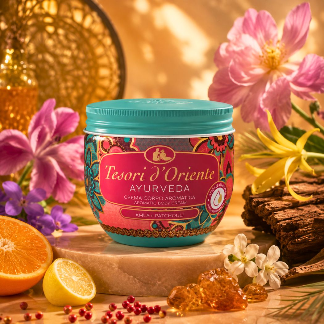 TESORI D'ORIENTE CREMA CORPO - AYURVEDA 300ml - Liquidò