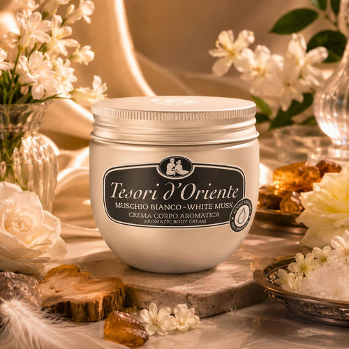 TESORI D'ORIENTE CREMA CORPO - WHITE MUSK 300ml - Liquidò