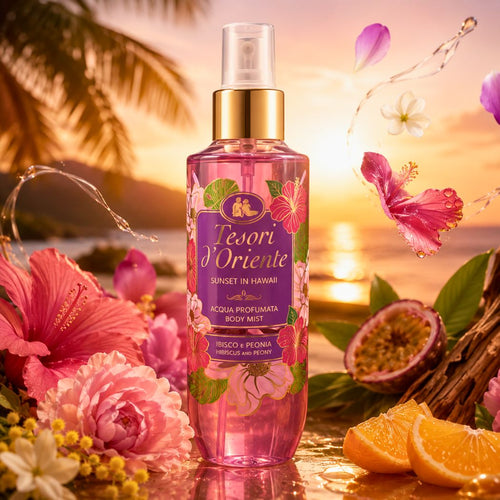 TESORI D'ORIENTE ACQUA PROFUMATA - SUNSET IN HAWAII 200ml - Liquidò