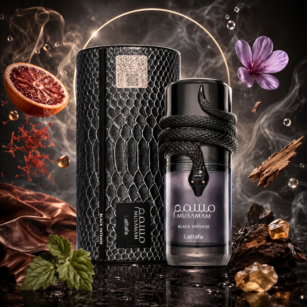 LATTAFA MUSAMAM BLACK INTENSE - Eau de Parfum 100ml - Liquidò
