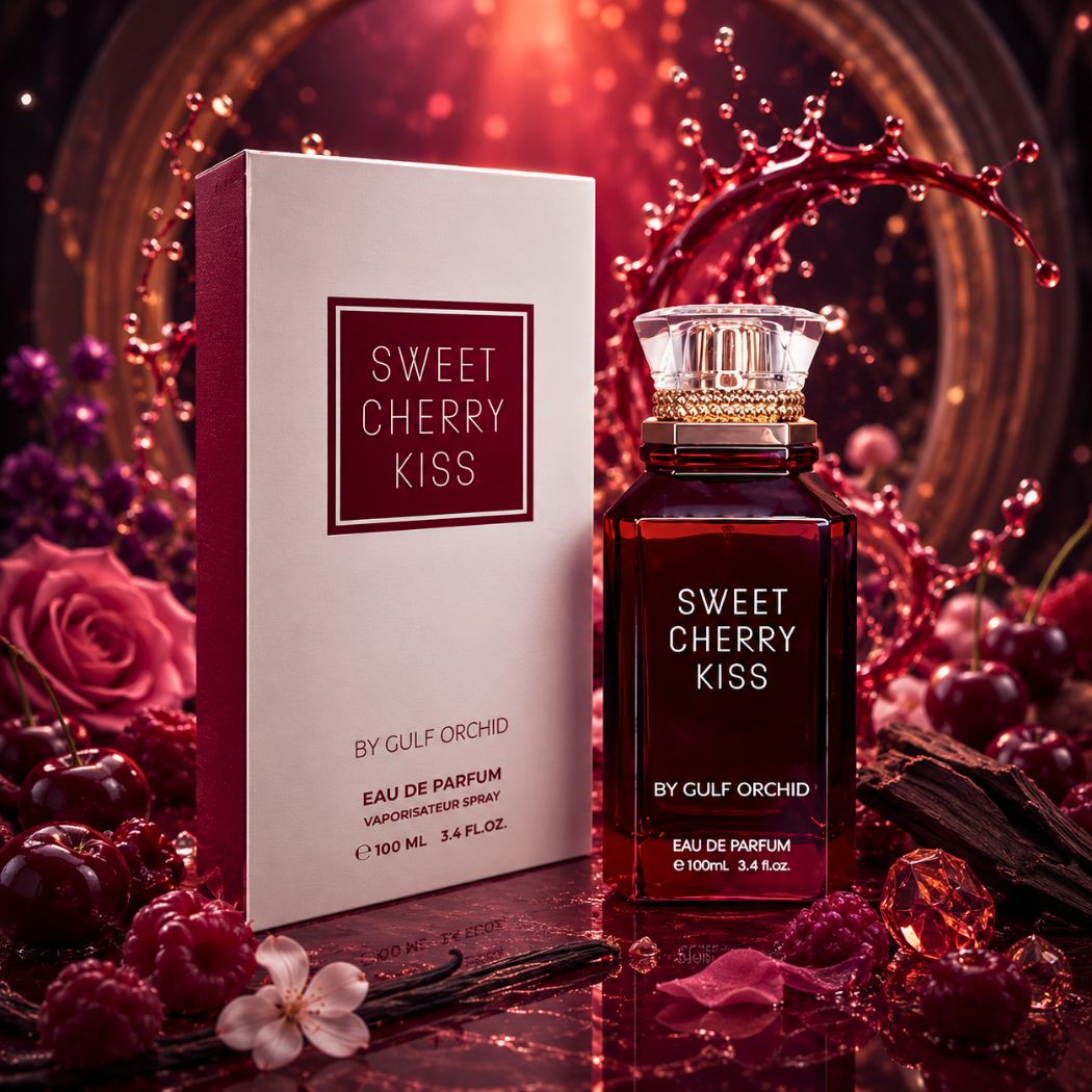 GULF ORCHID SWEET CHERRY KISS - Eau de Parfum 100ml - Liquidò