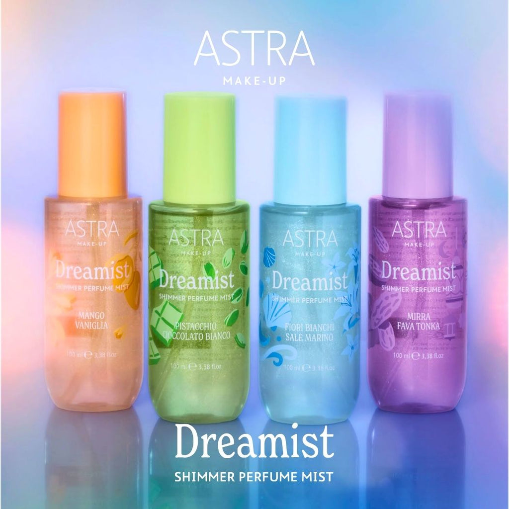 ASTRA DREAMIST MIRRA & FAVA TONKA - Shimmer Perfume Mist 100ml - Liquidò